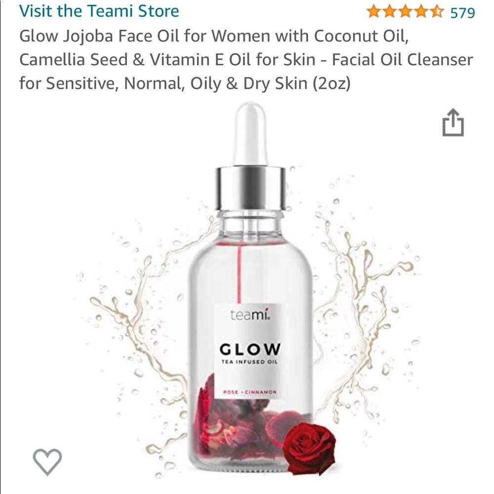 Teami Glow Tea Infused Oil